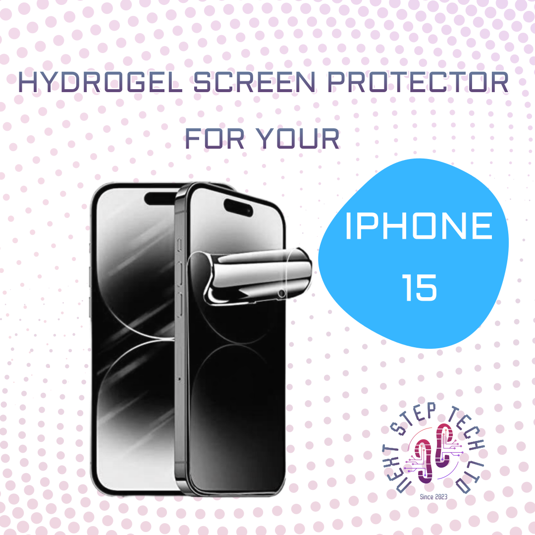 Custom Cut Hydrogel For IPhone 15/Plus/Pro/Pro Max